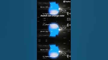 WHAT AXOLOTL CAN CHANGE COLOR!!!!!?????