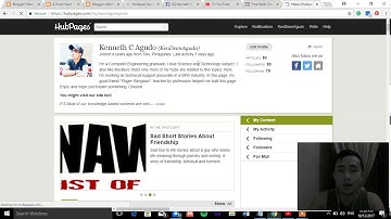 How I Earn Online through Blogging with Hubpages