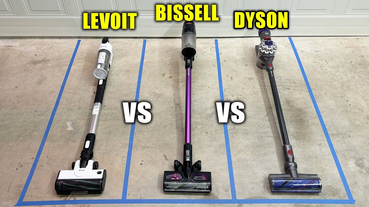 Bissell Icon Pet Shark Dyson V8 comparison