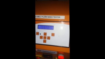 Auto/ Semi Melt Flow Indexer & Melt Flow Tester