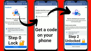 Get a code on your phone/Get a code by email option kaise laye facebook locked account me || 2021
