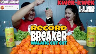 Breaking the record of 100 Pieces Kwek Kwek Challenge / @shienadancel6189​ Special Collaboration