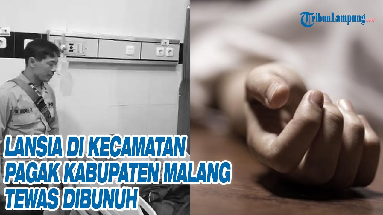 Lansia di Kecamatan Pagak Kabupaten Malang Tewas Dibunuh, Pelaku Diduga ODGJ