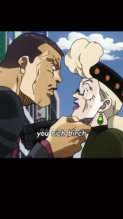 she started filming a Japanese man without permission👀💀|JoJo's Bizarre Adventure| #anime #jojo #jjba