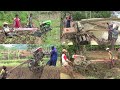 Kompilasi Traktor Sawah Pindah Lahan 2018