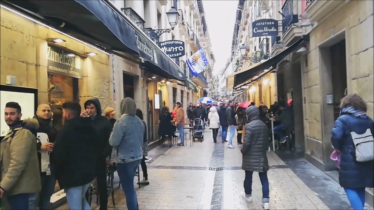 De Paseo por la Parte Vieja de San Sebastián