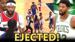 EJECTED! Napa away si Anthony Davis, napikon si Trae Young! | PG CELTICS debut!