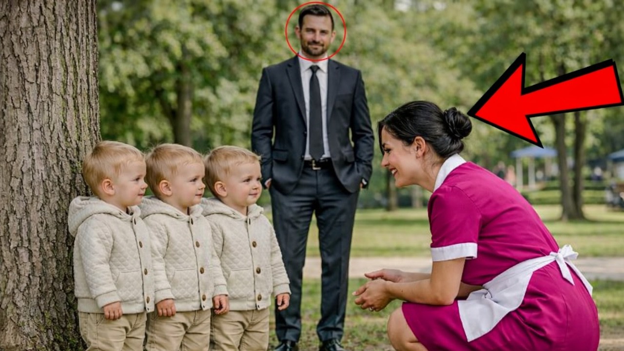 كانت التوائم الثلاثة المليارديرات يبكون في الساعة 7:12 كل صباح... ثم لاحظت عاملة النظافة السبب