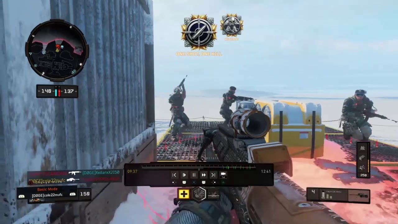 COD: BLACK OPS 4 4 man sniper 3 man collat