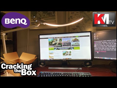 Unboxing a BenQ LED 'eReading' Lamp