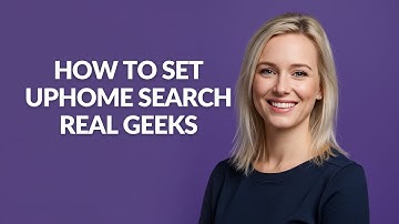 How to Set Uphome Search Real Geeks - Julia