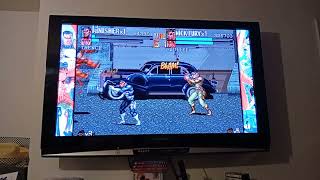 Dadpool an Fox play The Punisher (Capcom fighting collection Ps4)
