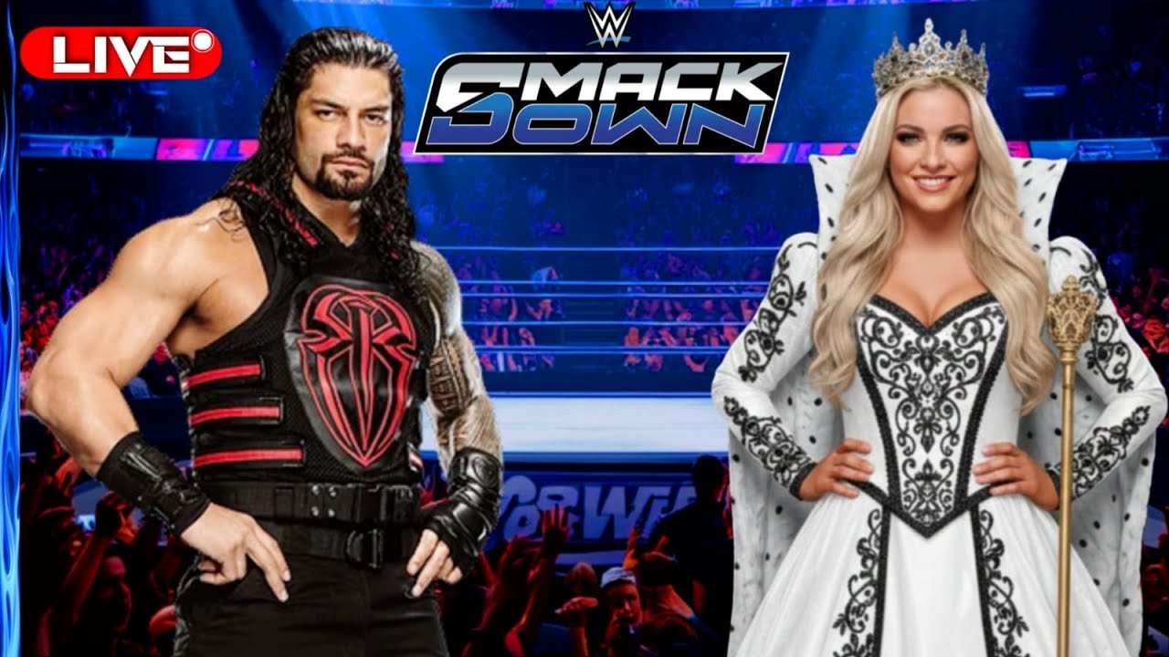 WWE LIVE  : ROMAN REIGNS VS QUEEN CHARLOTTE FIGHT PART- 125 