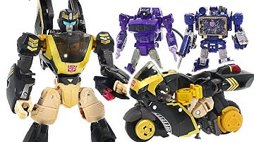 Transformers Legacy Evolution Animated Universe Prowl! Transform into a motorcycle! | DuDuPopTOY