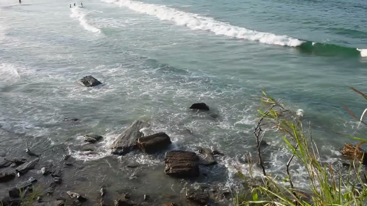 Sunset evening at Maracas Bay, Trinidad and Tobago - February 2024