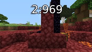 Netherrack Upside Down T Speedrun -  [2:969]