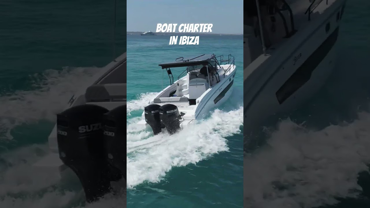 Boat Charter in Ibiza. Let us take you to Paradise