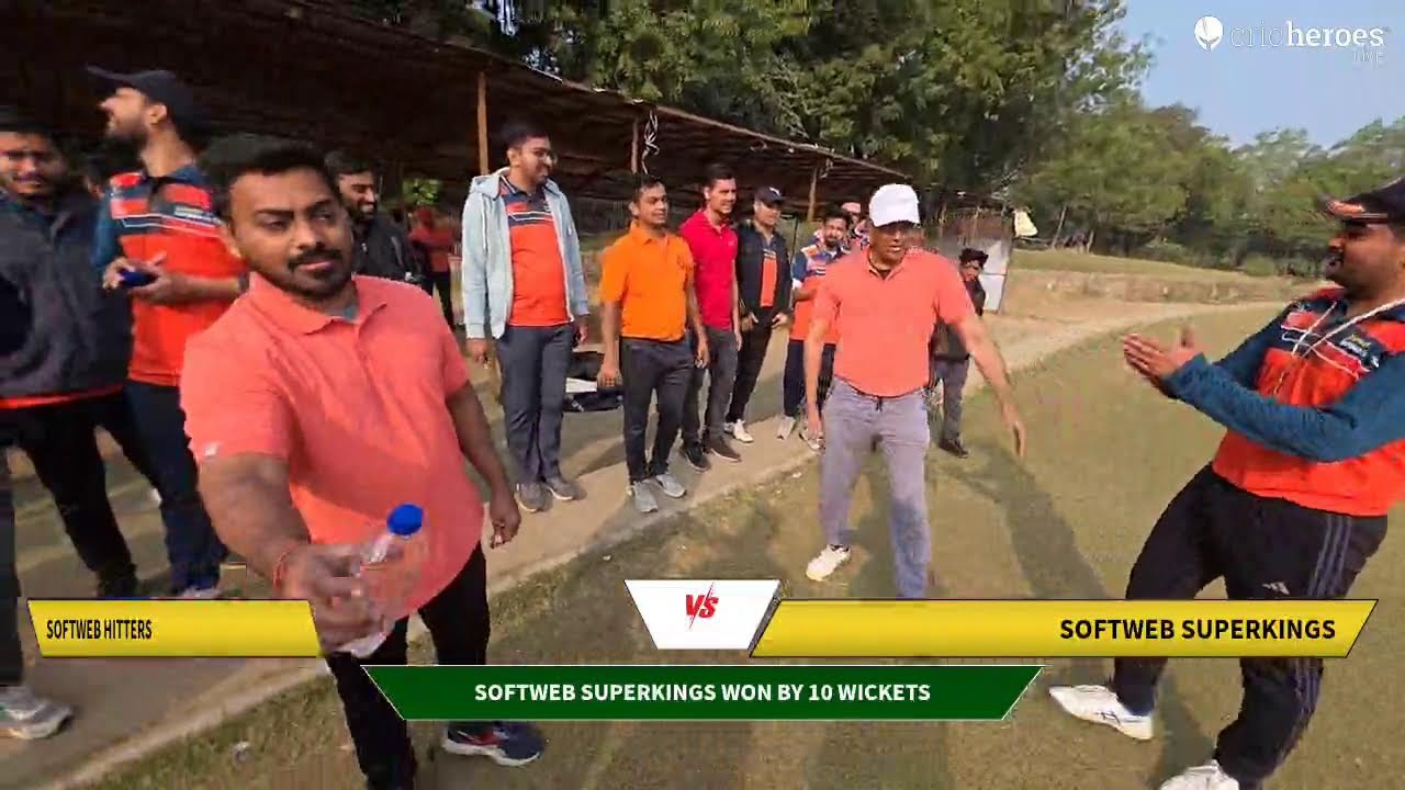 Softweb Hitters vs Softweb SuperKings live cricket match | softweb premier league 2025-26 live - JAY