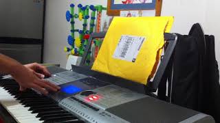 Simplex 4040 Horn on Yamaha PSR E403 March Time