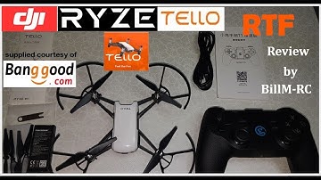 DJI Ryze Tello RTF review - Unboxing, Inspection & Setup (Part I)
