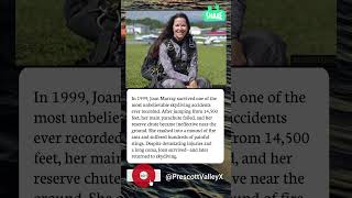 She Fell 14 500 Feet After Her Parachutes Failed And Survived