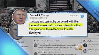 Trump: Transgender People Can't Serve In U.S. Military 'In Any Capacity'
