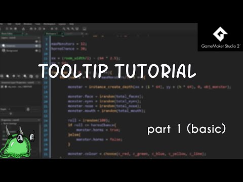 GameMaker Studio 2: Tooltip Tutorial (Basic)