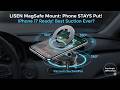 LISEN MagSafe Car Mount Review | Strong Vacuum Suction Magnetic Phone Holder for iPhone 17–12 Series