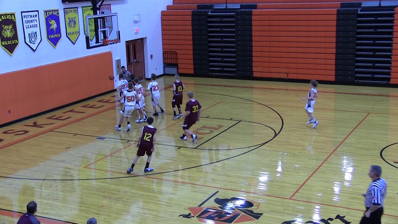 Ft Jennings Boys 8th Grade Basketball Versus Kalida 1 2 2020 YouTube