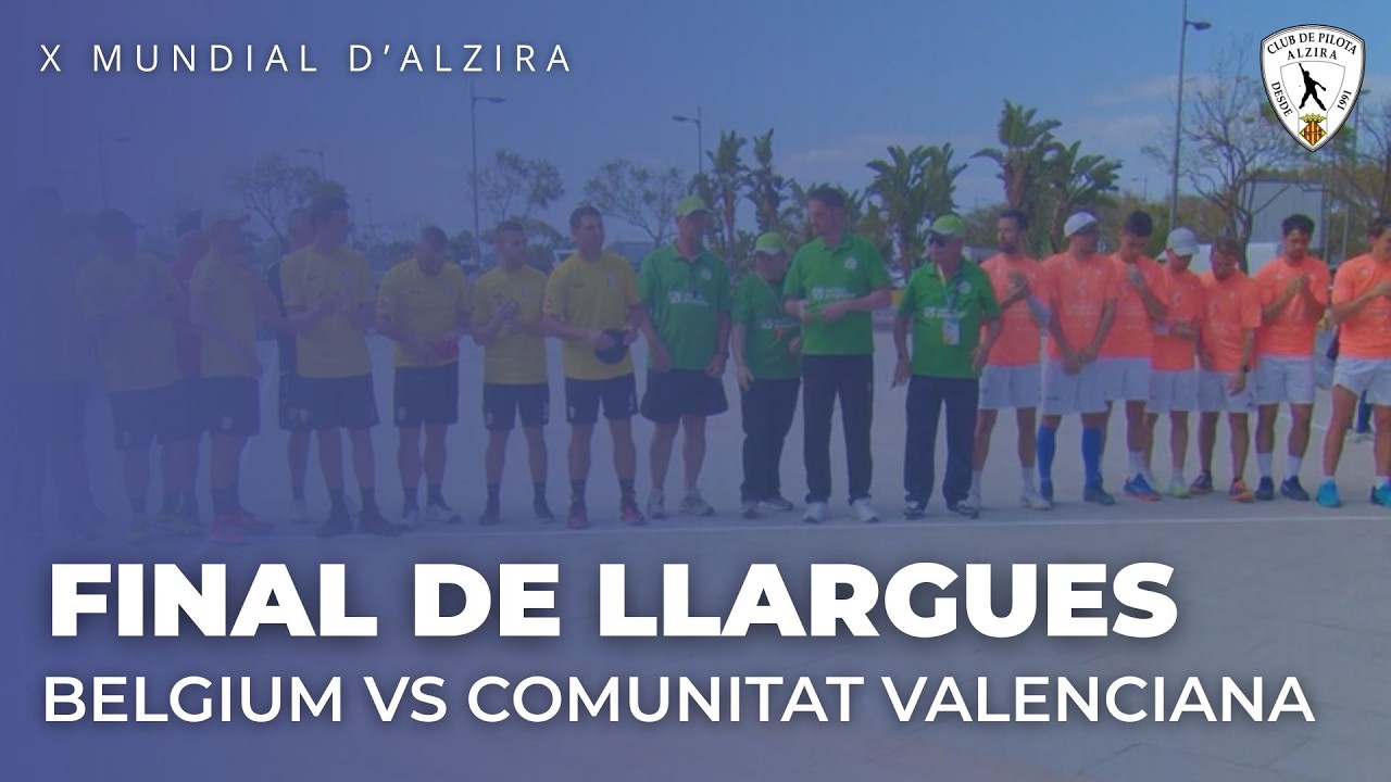 X MUNDIAL DE PILOTA D'ALZIRA 2023 — FINAL DE LLARGUES — 1/4/2023