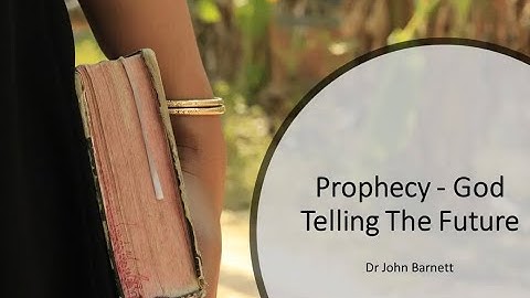 BIBLICAL PROPHECY IS WHEN--GOD TELLS US THE FUTURE (BYT-06)