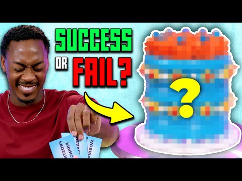 I Pulled Random Cards to Decorate This Cake