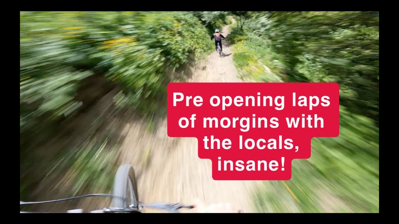 PRE OPENING LAPS OF MORGINS WITH THE LOCALS, INSANITY!