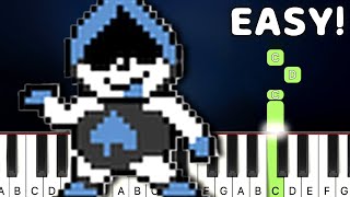 Don't Forget - Deltarune | EASY Piano Tutorial