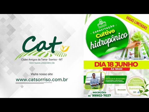 Projeto Cultivando Vida Sustentável - Capacitação Cultivo Hidropônico