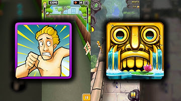 Streaker Run Vs Temple Run 2 Enchanted Palace - Endless Run Game Play Android