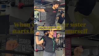 Watch till end#brothersister #explorepage #bharatanatyam #strengthtraining #fypシ゚viral #shortsviral