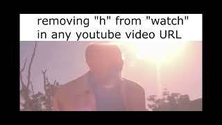 removing h in any youtube url