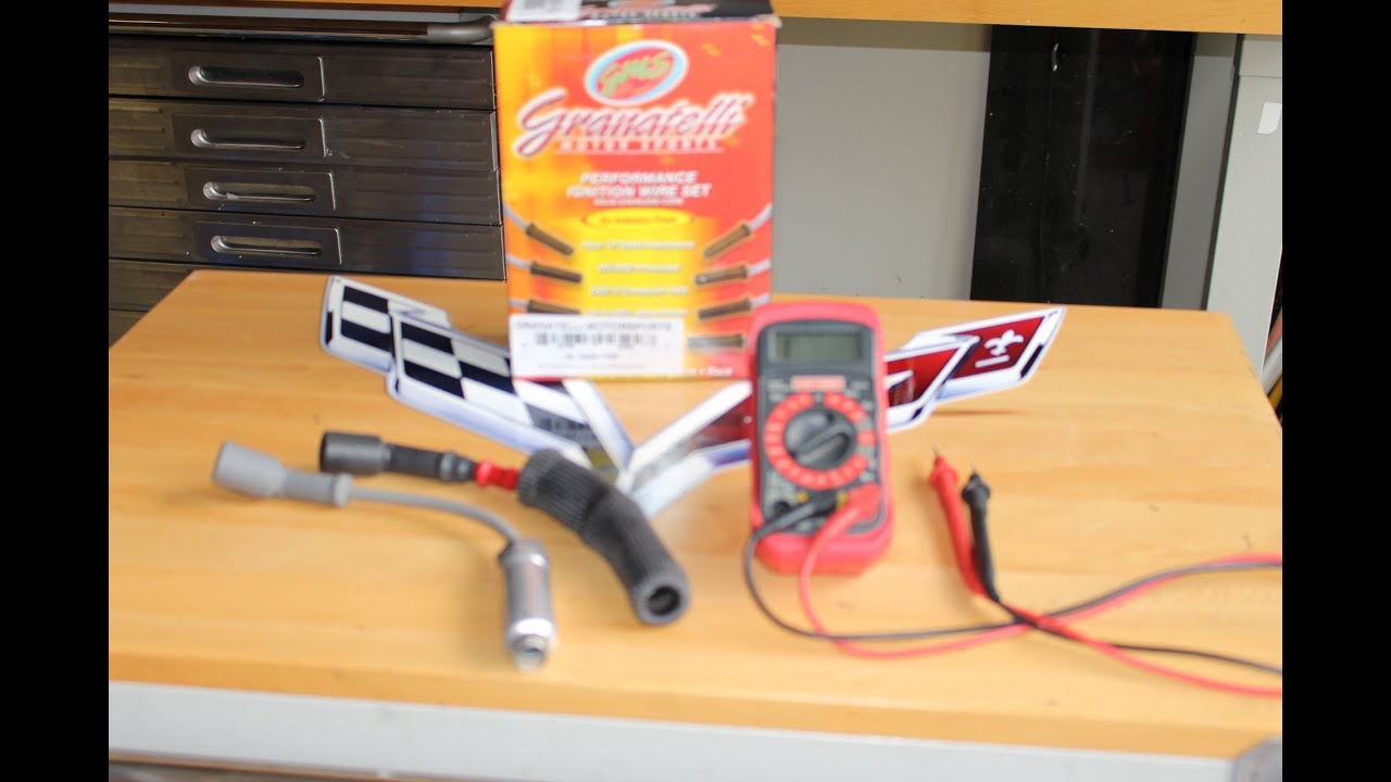 C7 Corvette Spark Plug Wires Replacement YouTube