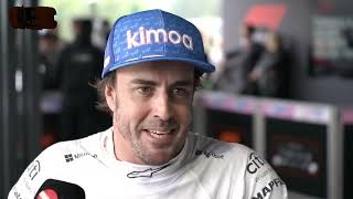 Fernando Alonso Post Qualifying Interview - F1 Belgian Grand Prix 2022