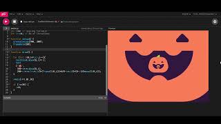 p5.js #11 - Endless Halloween - 1