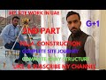 Villa construction in uae, step by step complete gray structure in dubai according to UAE laws