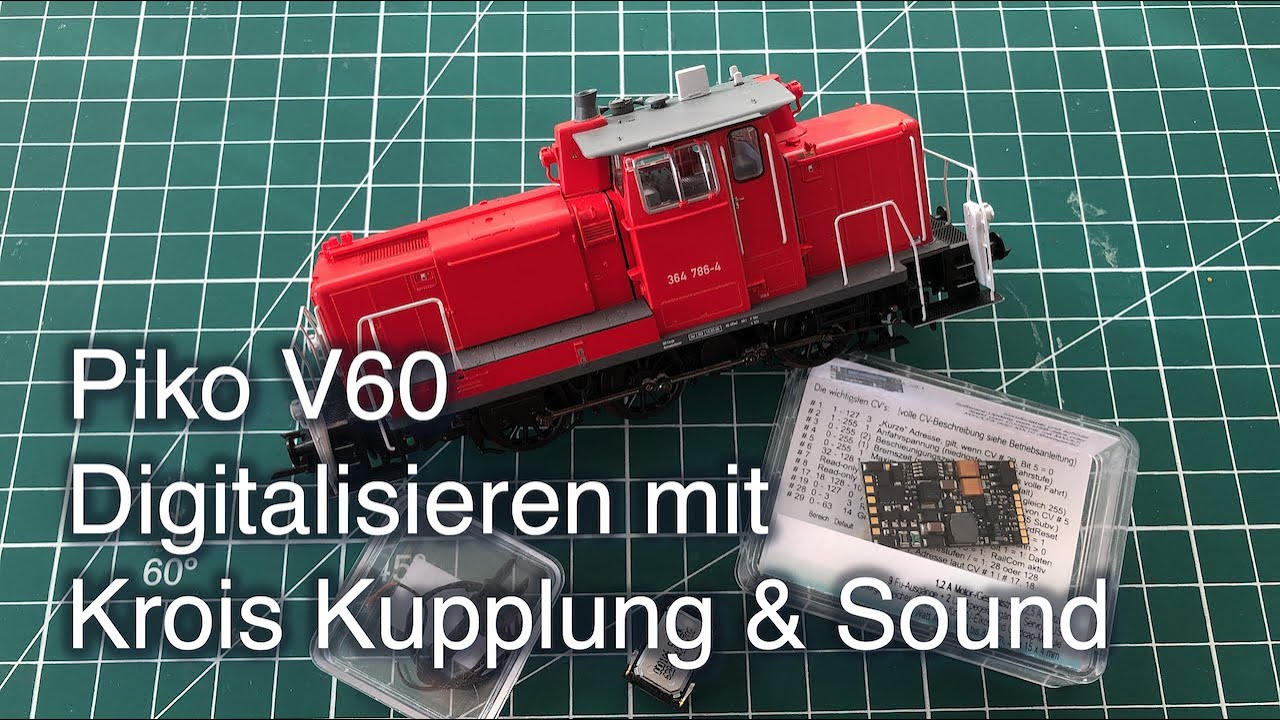 Märklin 37925 BR 042 Einbau ESU 41002 Digitalkupplung