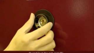 Brinno PeepHole Viewer Installation French Demo