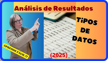 👉 Qué son los TIPOS de DATOS para análisis de resultados (2025)