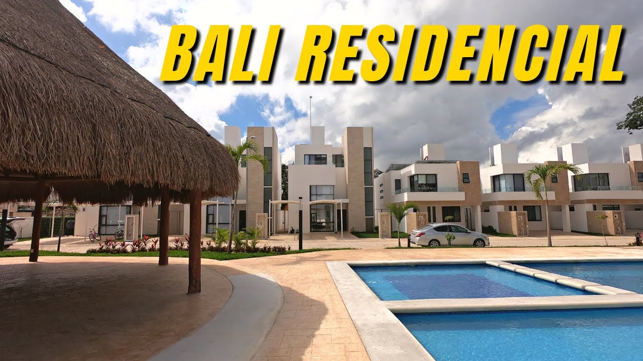 Playa del Carmen Residencial Bali Development Common Areas 