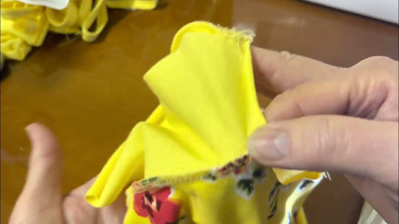 Reverse coverstitching with the Brother 2340 coverstitch machine. YouTube