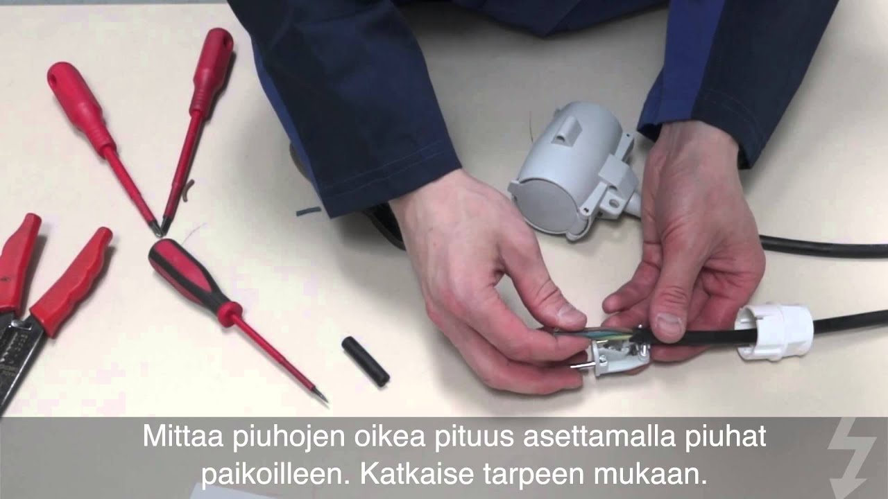 3 Yksivaiheisen jatkojohdon teko