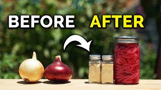 Preserving Homegrown Onions