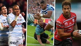 Rugby at it's stunning best in slow motion...